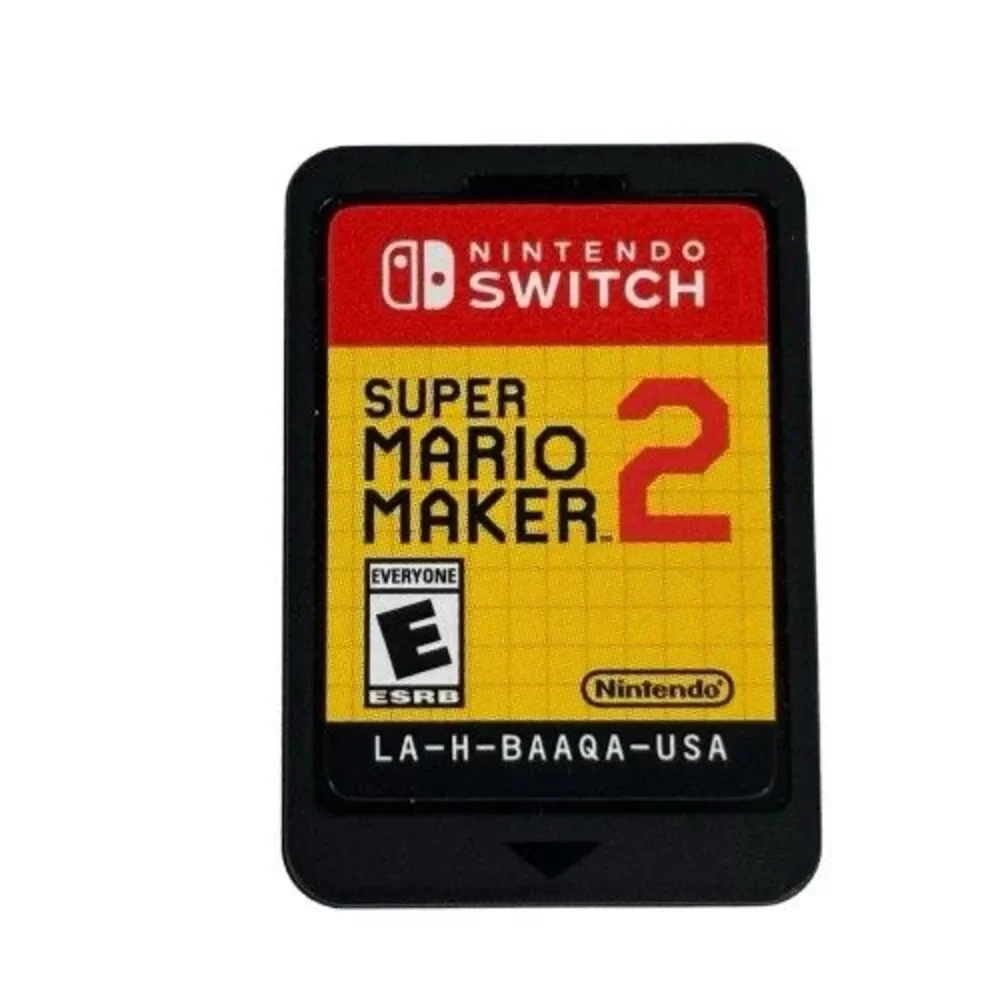 Super Mario Maker 2 Nintendo Switch 2019 Complete w/ Case & Cartridge WORKS
